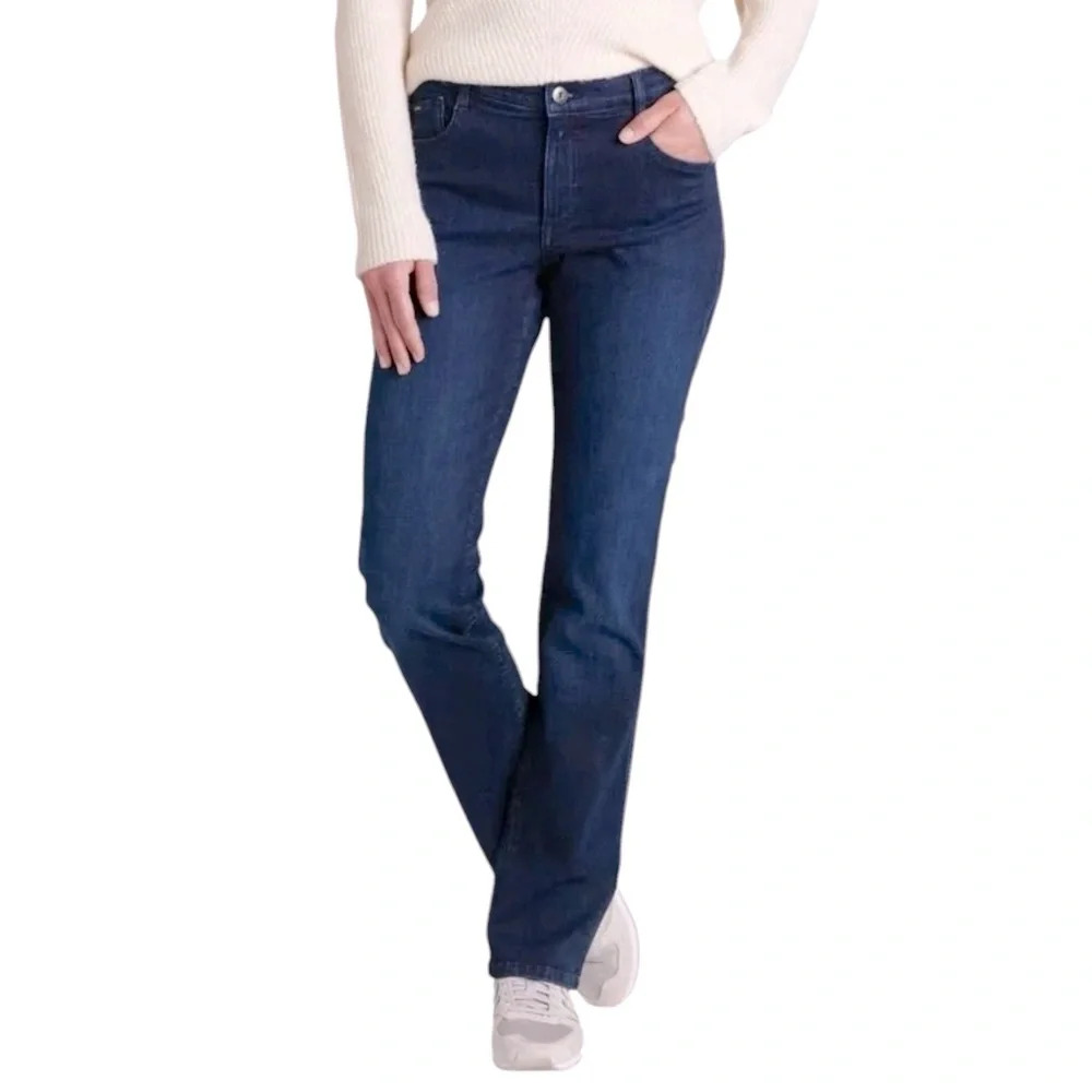 Kühl Women's Navy Straight-Leg Jeans